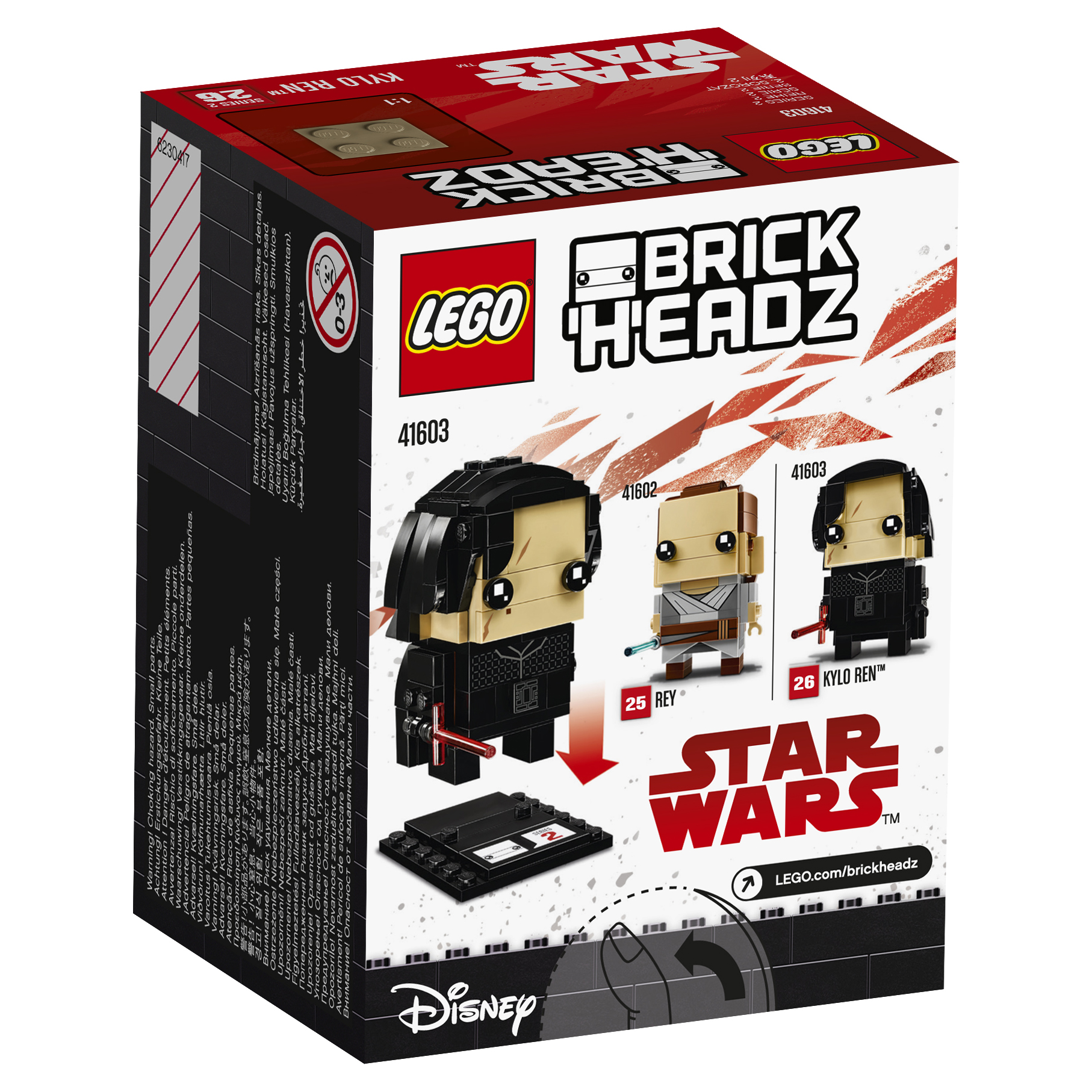 Lego kylo ren store brickheadz