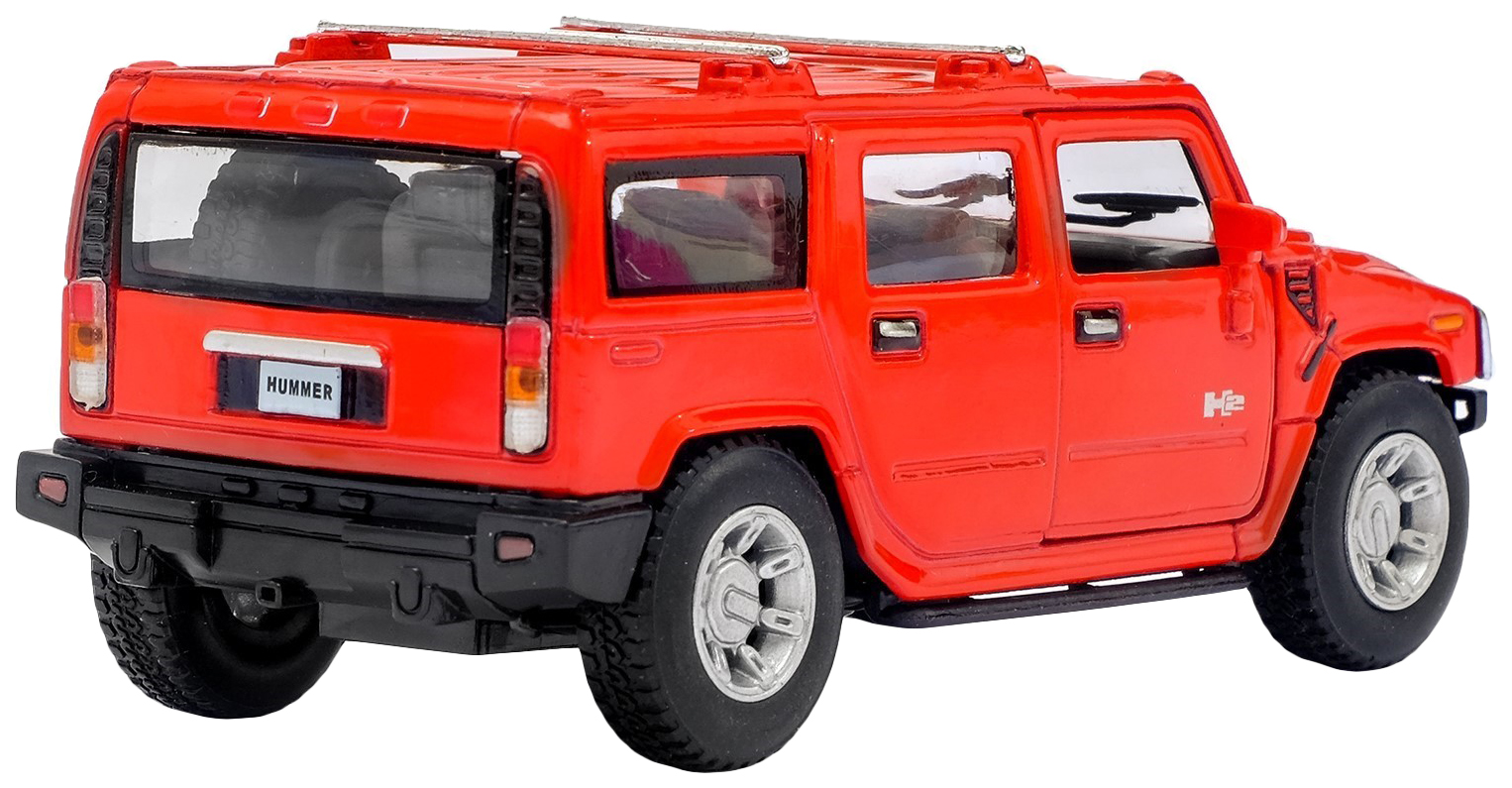 Машина металлическая Hummer H2 SUV, масштаб 1:40, открываются двери,  инерция Kinsmart – купить в Москве, цены в интернет-магазинах на Мегамаркет