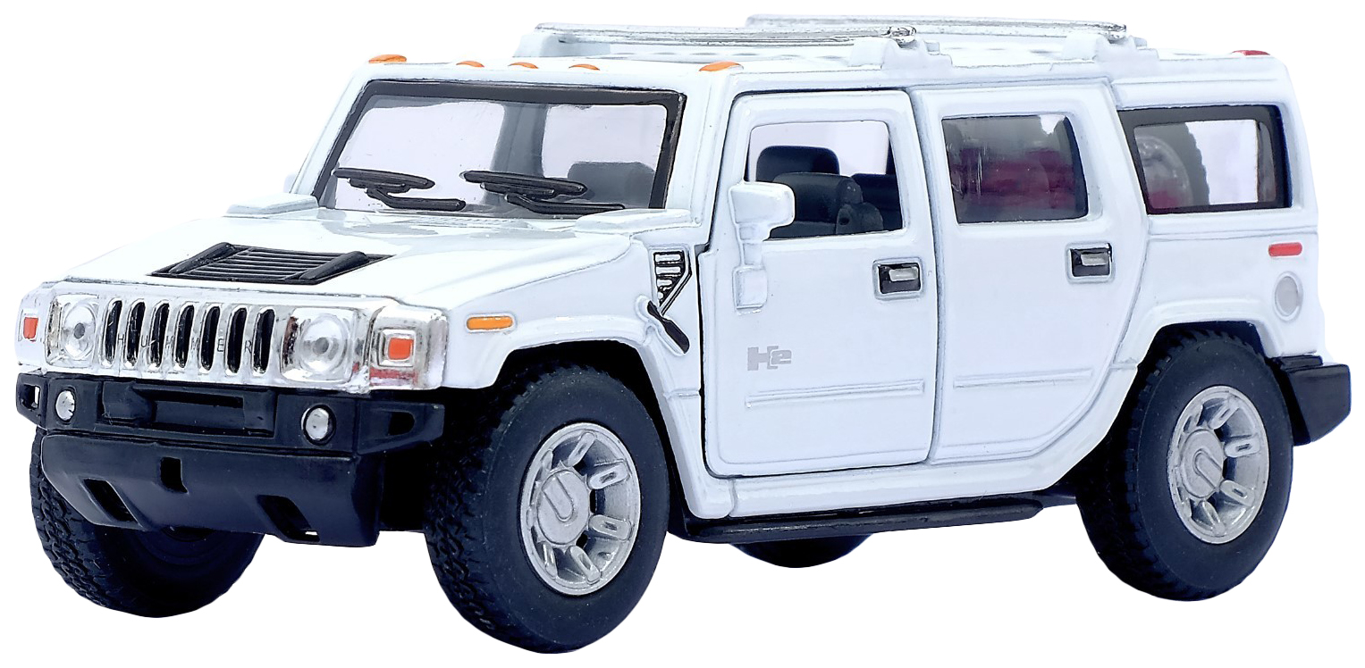 Машина металлическая Hummer H2 SUV, масштаб 1:40, открываются двери,  инерция Kinsmart – купить в Москве, цены в интернет-магазинах на Мегамаркет