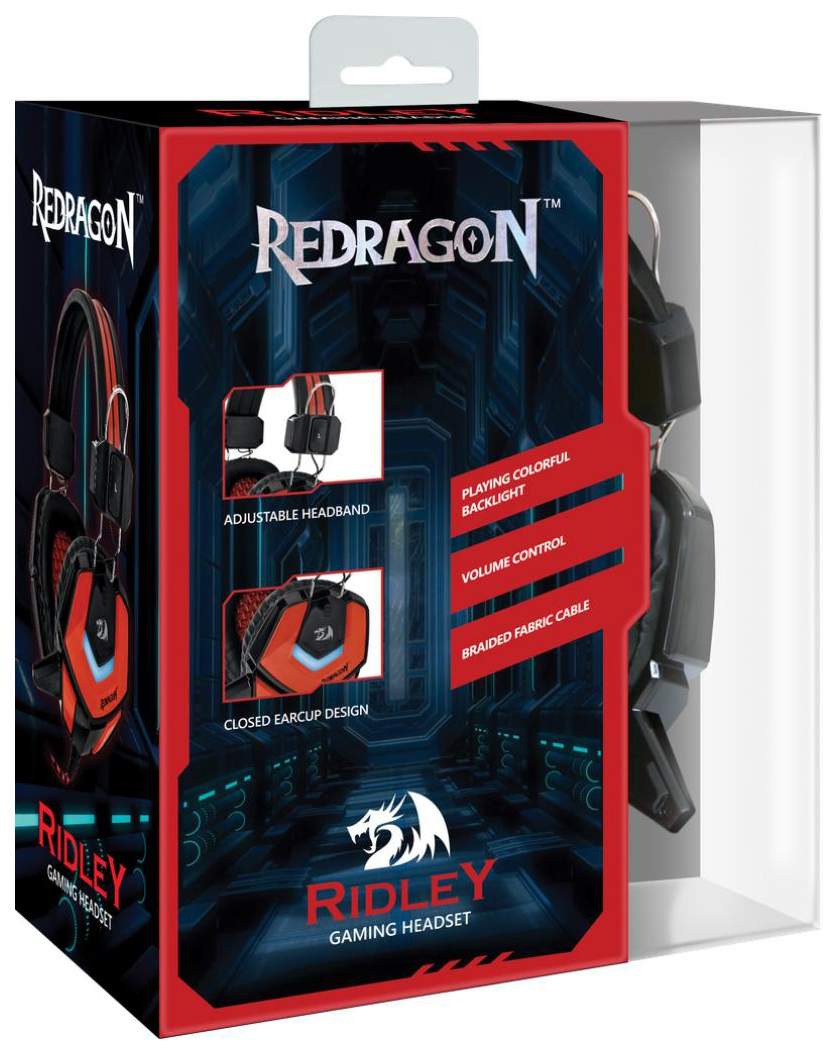 Defender redragon. Гарнитура Defender Ridley красный + черный, кабель 2,2 м Redragon. Игровая гарнитура Defender Ridley. Наушники ред драгон Ридли. Наушники Дефендер Редрагон.