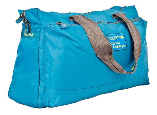 Дорожная сумка Polar П1288-15 голубая 41 x 14 x 26