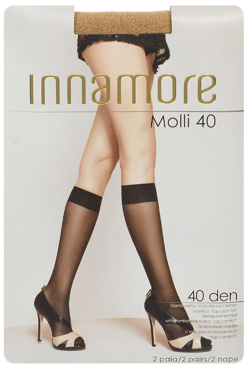 Гольфы женские Innamore телесные one size