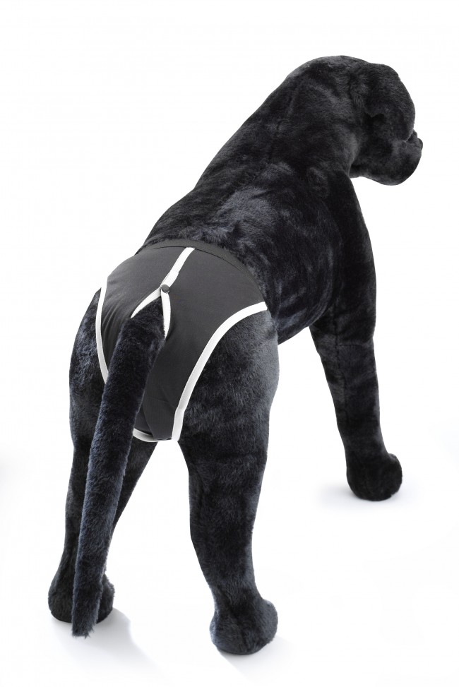 Трусы гигиенические для собак D&D DOG PANTS Classic черные, размер XXL 60-70 см