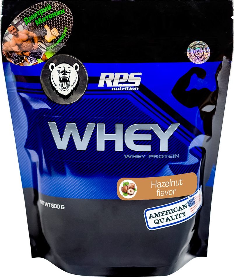 Протеин RPS Nutrition Whey Protein, 500 г, hazelnut