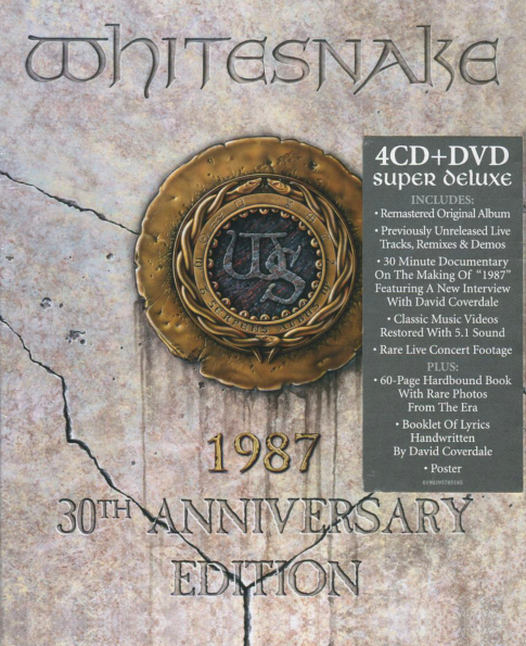Whitesnake 1987 (30th Anniversary Super Deluxe Edition)(4CD+DVD