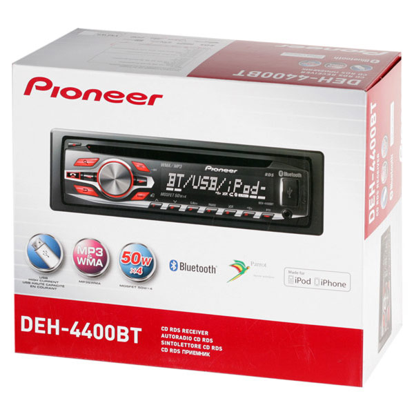 Магнитола pioneer deh 4400bt инструкция