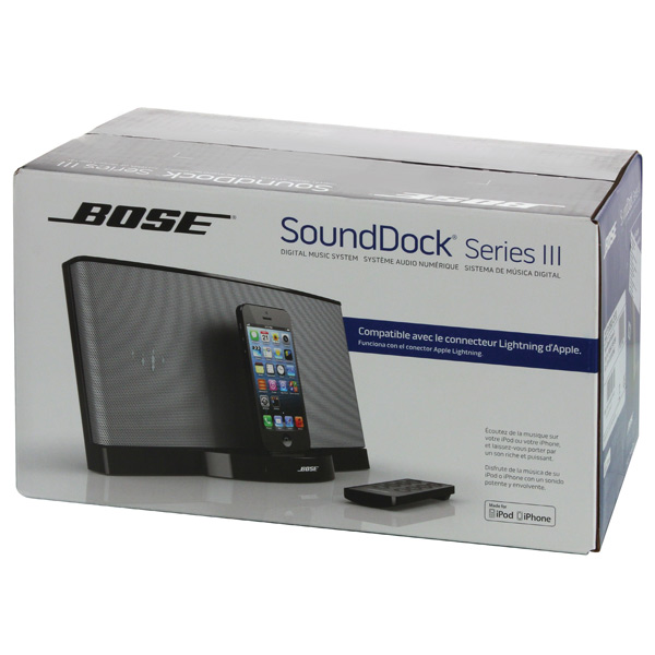 Док-станция Bose SoundDock III Black