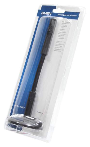 Миниатюра Микрофон для компьютера Sven MK-490 №6