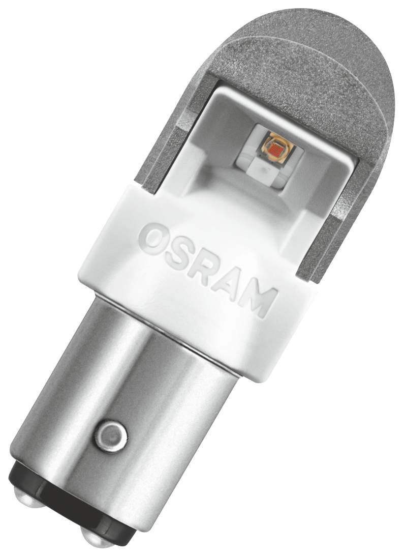 Лампа светодиодная автомобильная OSRAM 2W 12V BAY15D P21 5W (1557YE-02B)