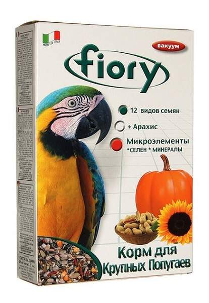 Основной корм FIORY для попугаев 700 г