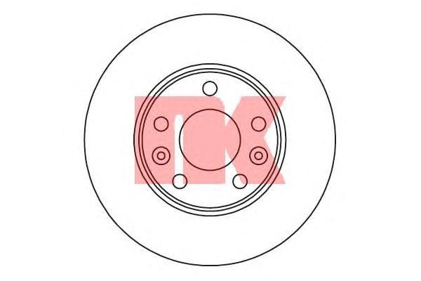 Тормозной диск Nk 203970 - отзывы покупателей на Мегамаркет | 100023975469