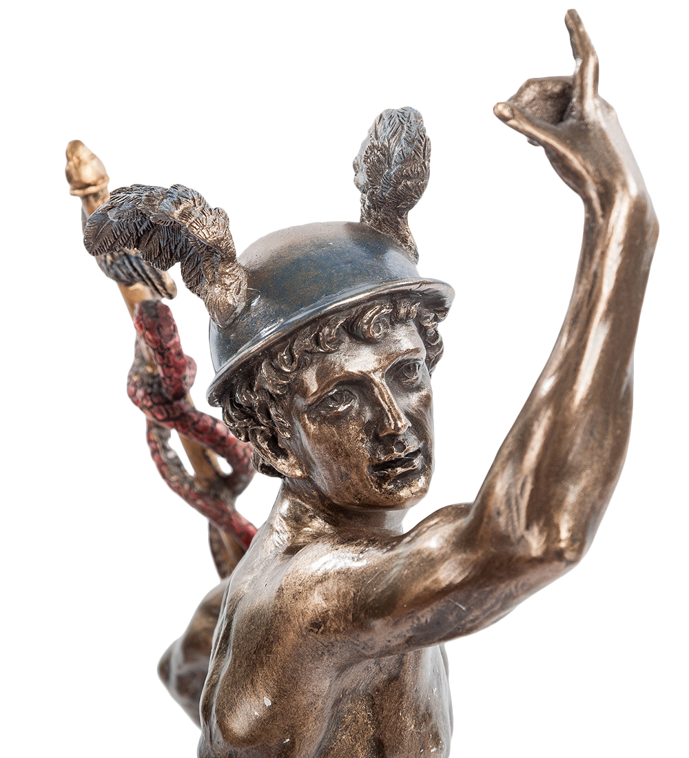 Гермес это бог. Гермес, Эрмий боги торговли. Статуэтка Veronese "Гермес - Бог торговли". Статуэтка Меркурий Гермес. Бог Меркурий статуэтка.