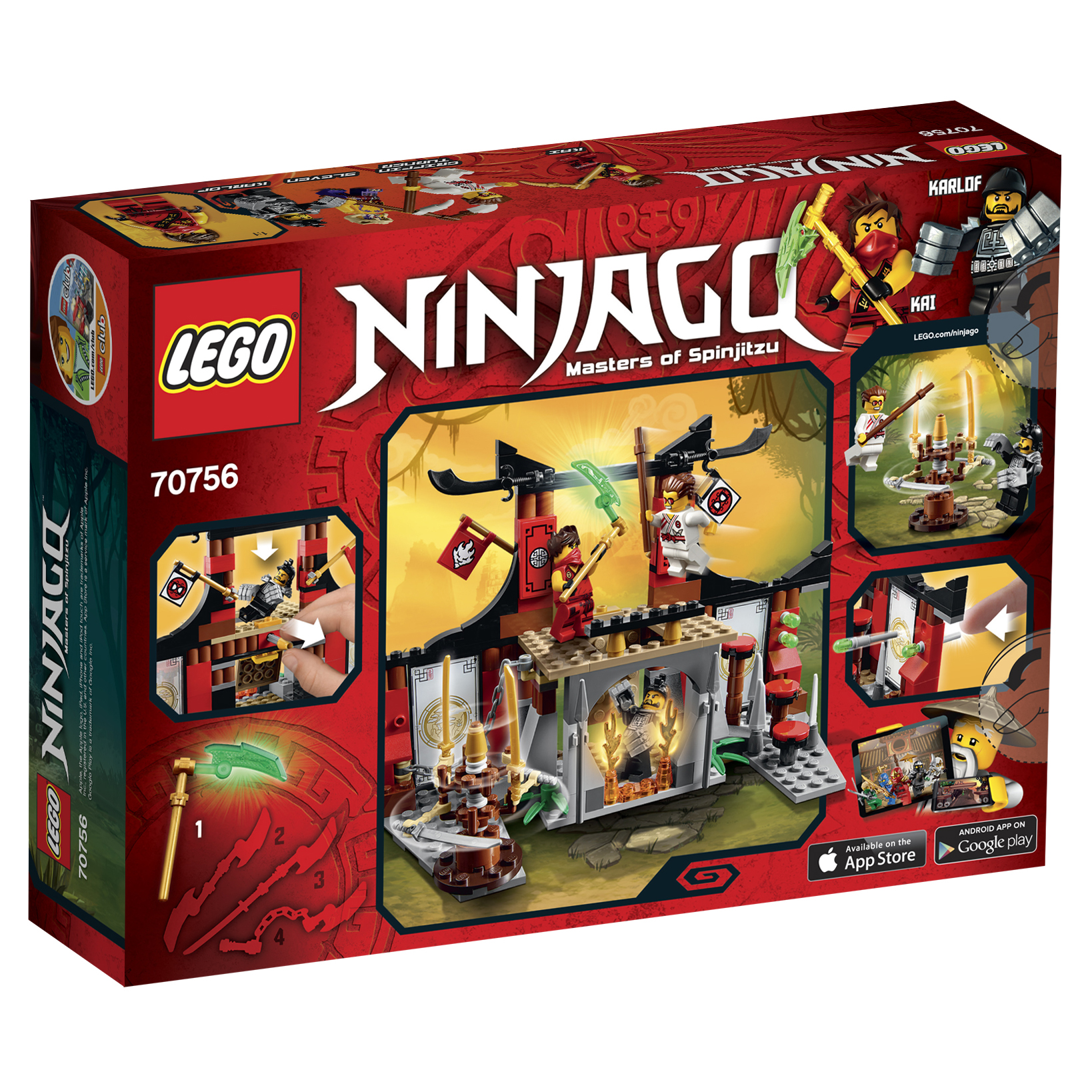 Конструктор LEGO Ninjago Решающее сражение Додзё (70756) – купить в Москве,  цены в интернет-магазинах на Мегамаркет