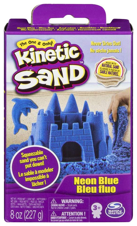 Кинетический песок Kinetic sand Яркий