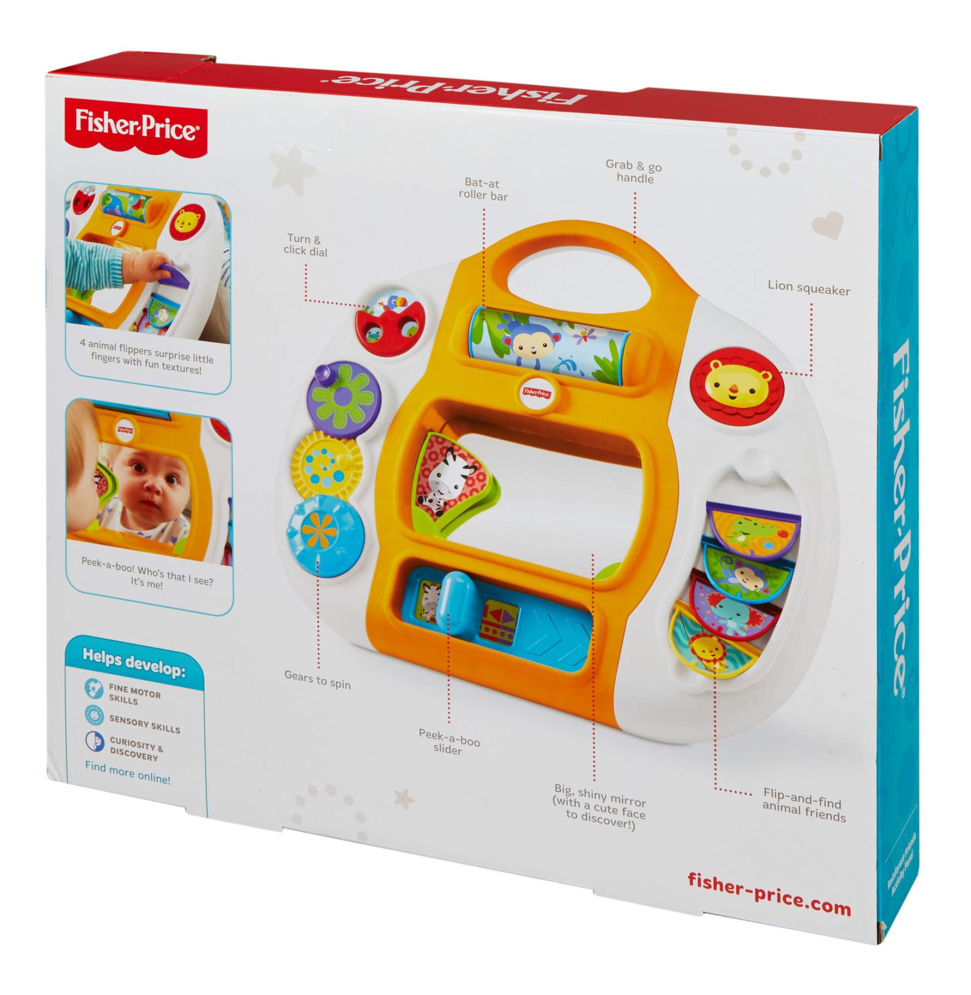 Купить развивающая панель Fisher-Price Друзья из тропического леса, цены на  Мегамаркет