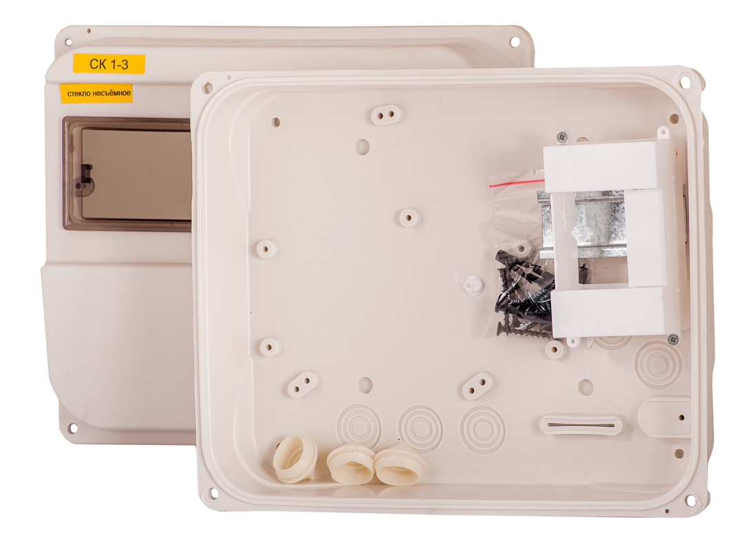 Шкаф учета электроэнергии пластиковый