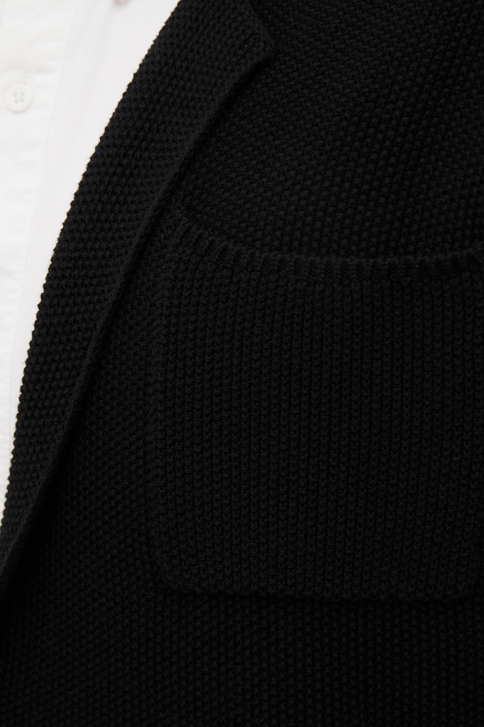 Пиджак мужской Finn Flare B21-21117 черный XL