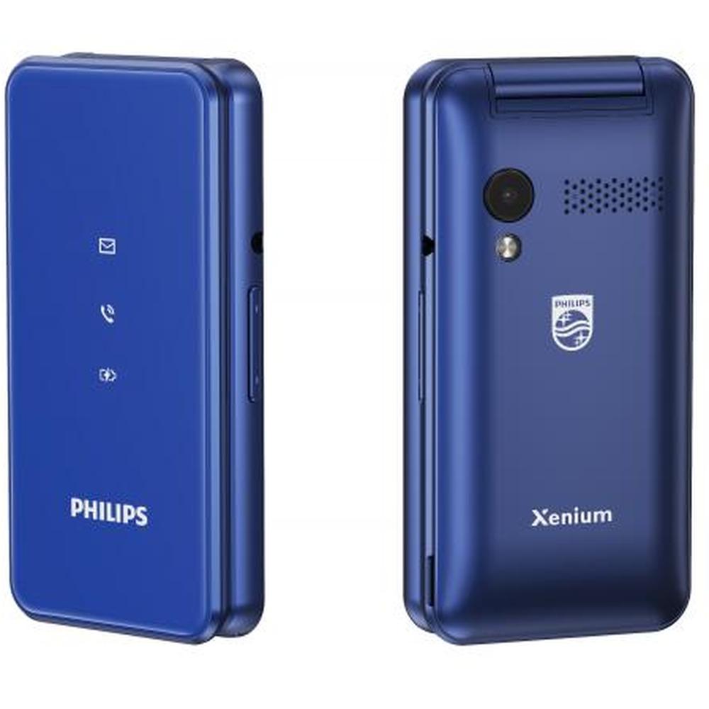 Мобильный телефон Philips Xenium E2601 Blue - купить на Мегамаркет