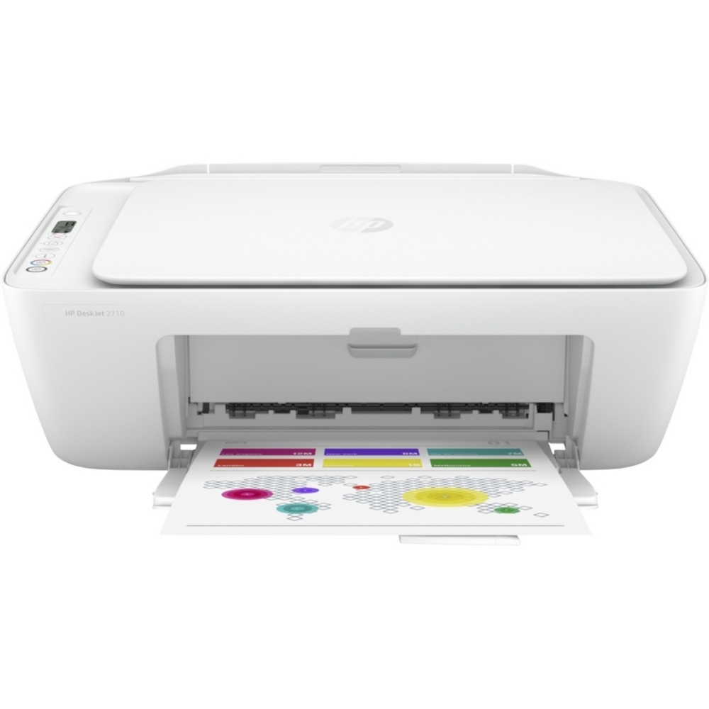 Струйное МФУ HP DeskJet 2710e (26K72B), купить в Москве, цены в  интернет-магазинах на Мегамаркет