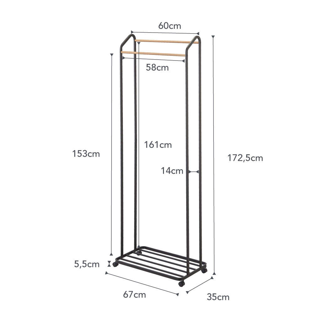 Вешалка для одежды, Yamazaki TOWER, 3517