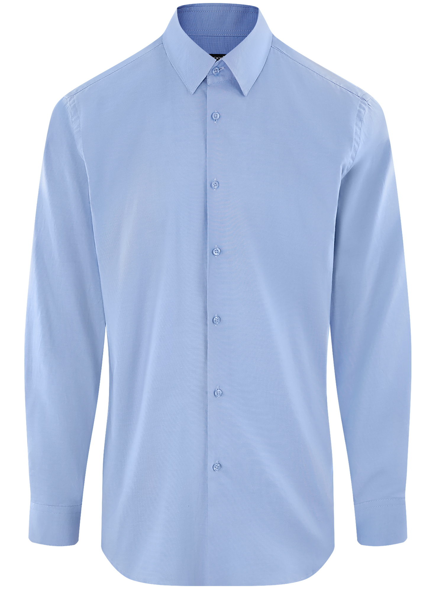 Рубашка мужская oodji 3L110421M синяя XL