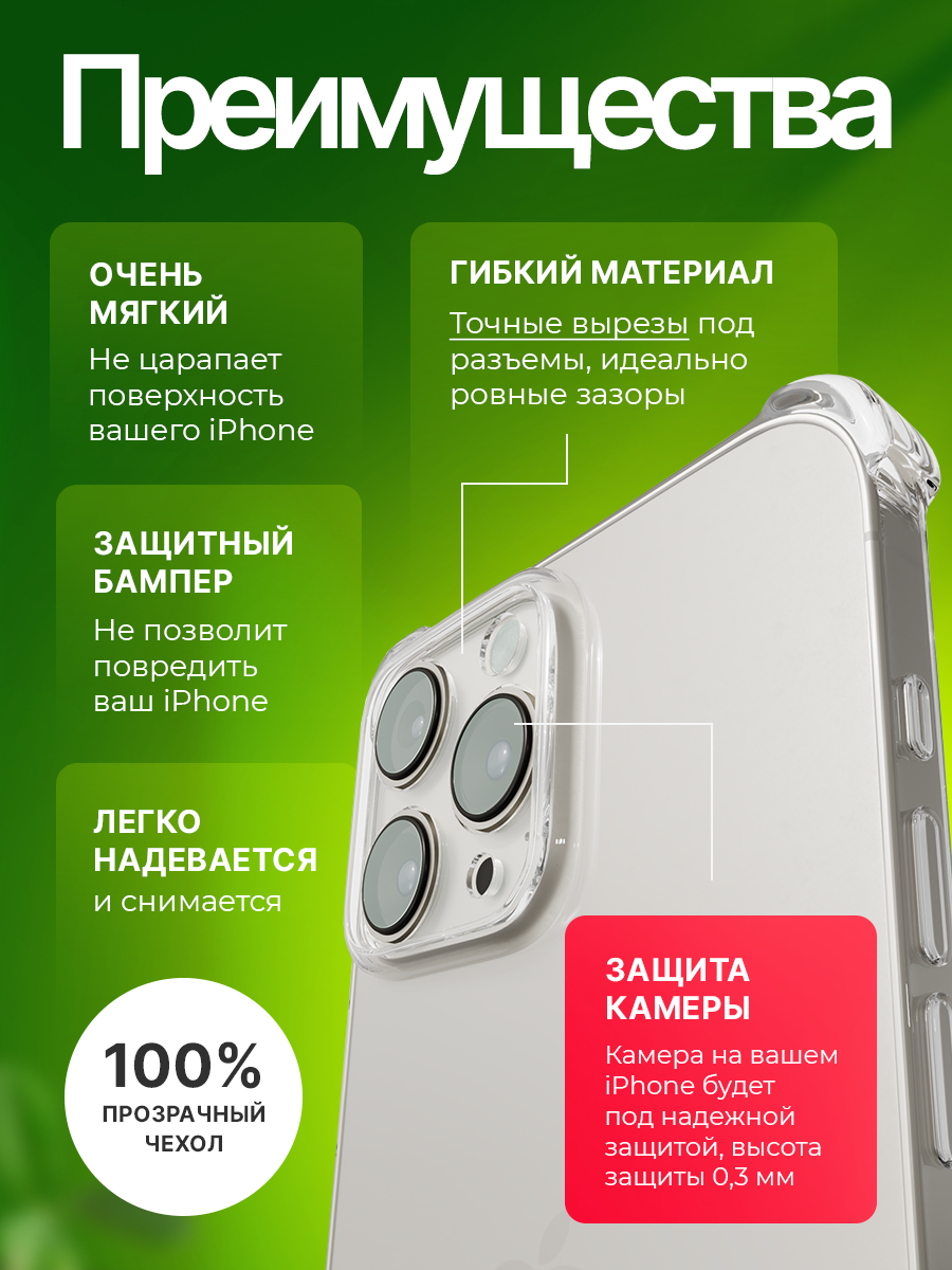 Чехол противоударный с защитой камеры для iPhone 15 Pro Max Moon Land,  купить в Москве, цены в интернет-магазинах на Мегамаркет