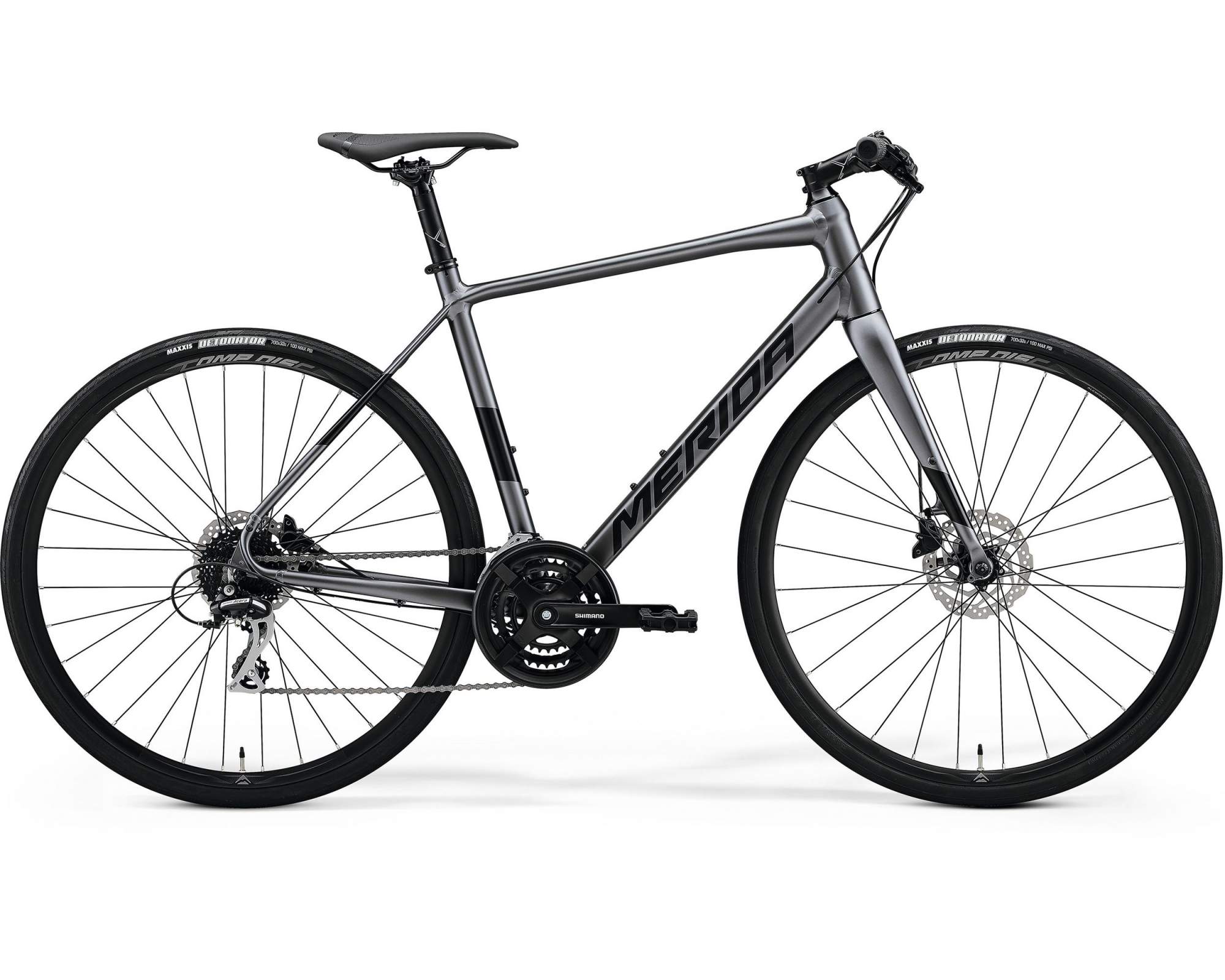 Велосипед Merida Speeder 100 700C, L, 56 см, тёмно серебрянный, чёрный - купить в Москве, цены на Мегамаркет | 100066995727