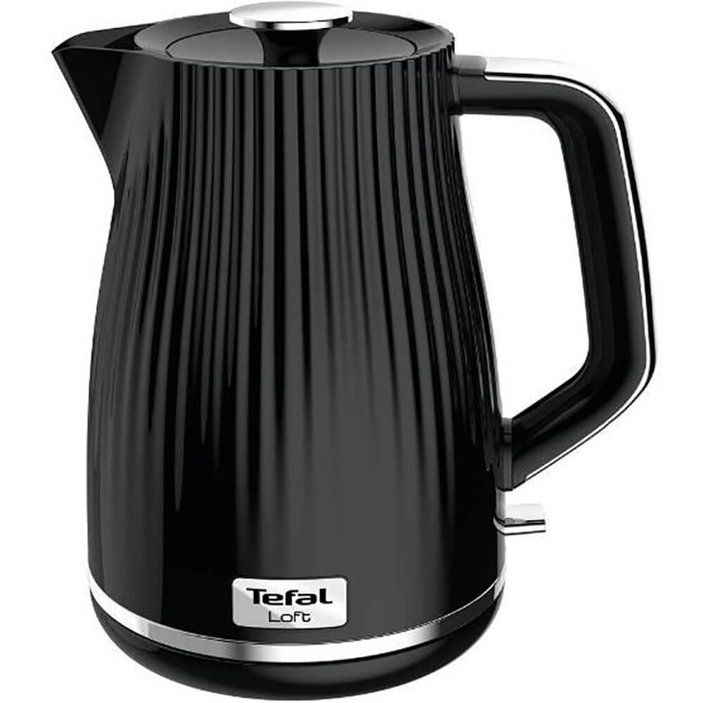 Чайник электрический Tefal Loft KO250830 1.7 л черный – купить в Москве, цены в интернет-магазинах на Мегамаркет