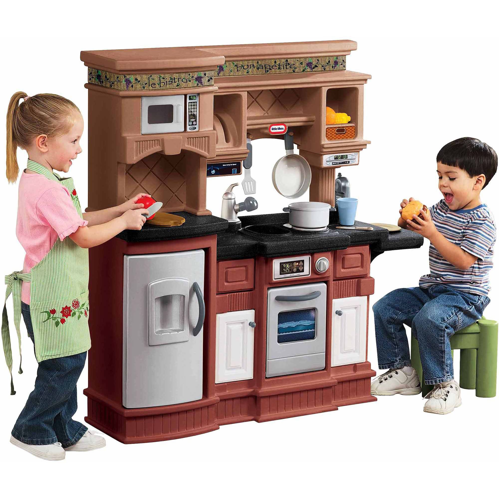 Кухня со звуком. Кухня little Tikes. Кухня little Tikes Kitchen Playset. Игрушечная кухня для детей, large XL 70cm 48pcs | Toy Kitchen Set for children. Игрушка развивающая кухня littel Tikes.