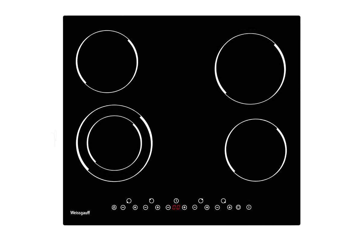 Встраиваемая варочная панель электрическая Weissgauff HV 641 B черный -  отзывы покупателей на маркетплейсе Мегамаркет | Артикул: 600000696988