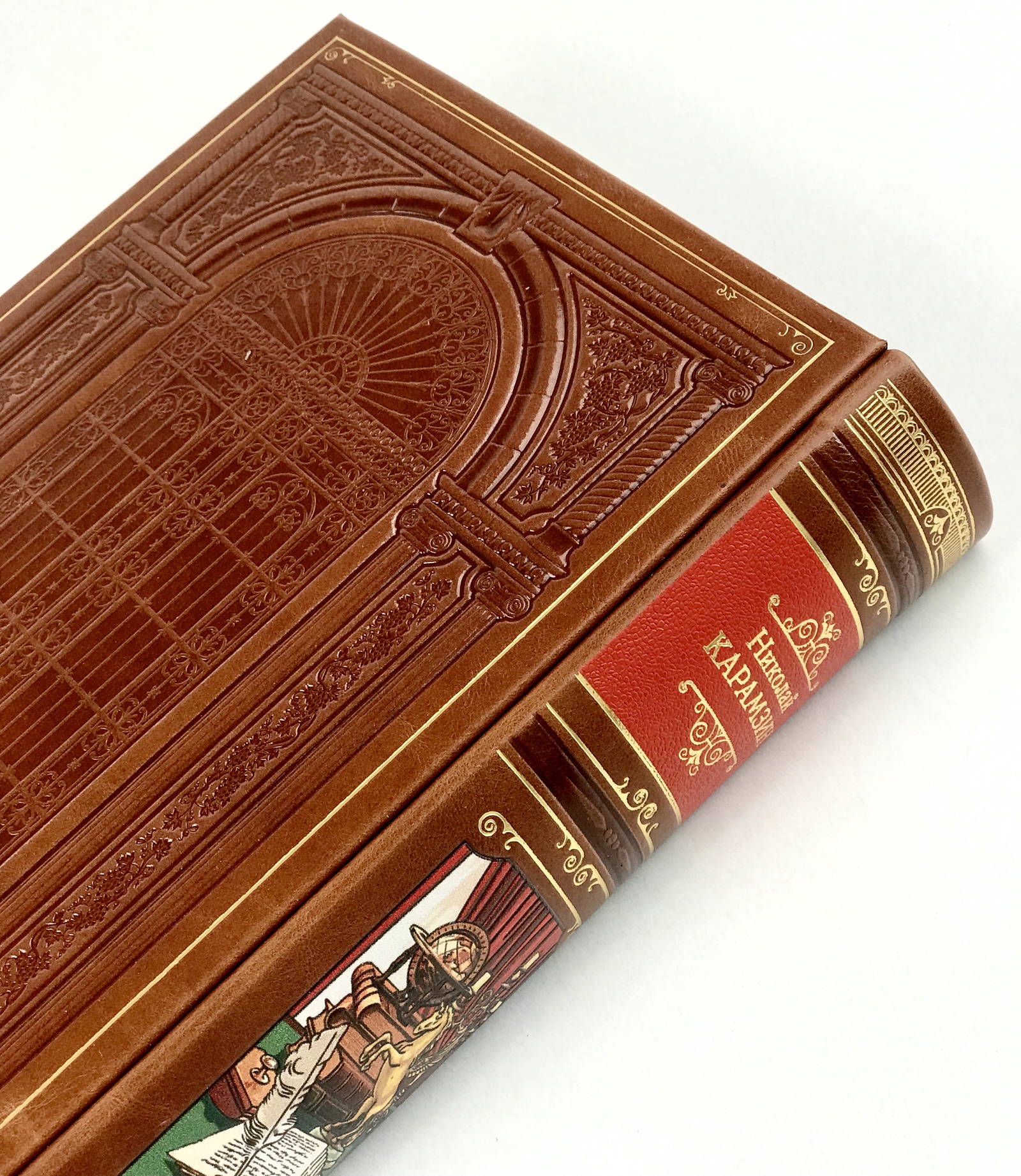 Подарочная книга история государства российского. Карамзин в металлическом переплете 1994г. Многотомные труды по истории. Книга история России в кожаном переплете.