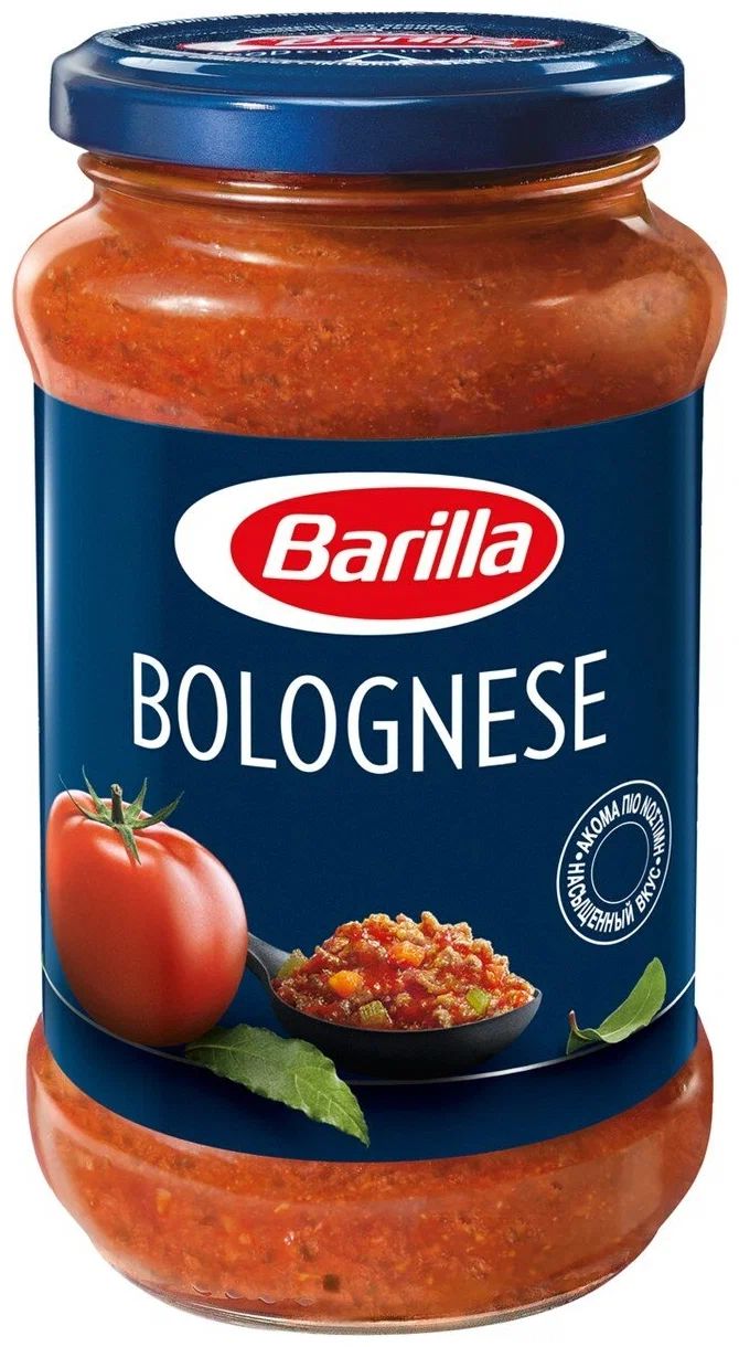 Соус Barilla Bolognese томатный, с говядиной и свининой, 400 г - купить в Мегамаркет Москва Пушкино, цена на Мегамаркет