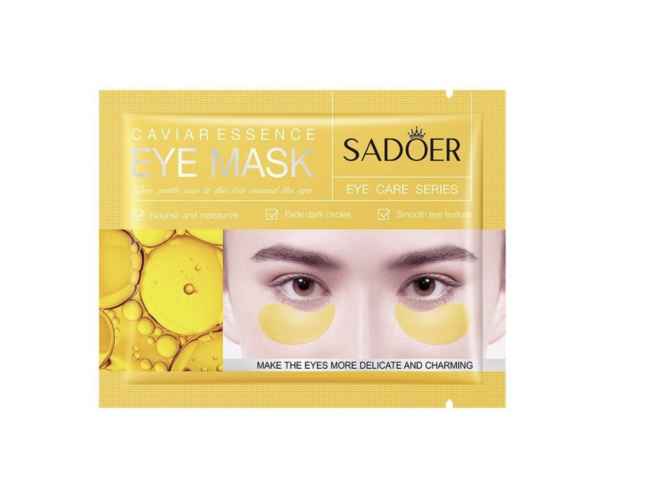 Eye mask sadoer. Круги под глазами. Патчи для глаз sadoer 7,5 гр. асс..