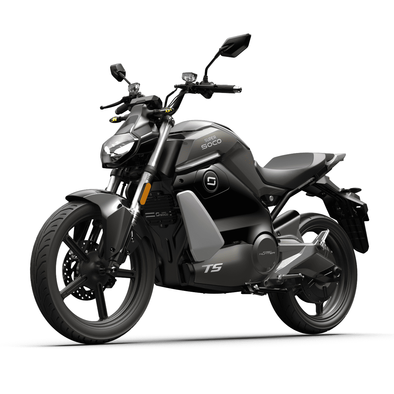 Электромотоцикл Super Soco Street Hunter черный - купить в luxvelo, цена на Мегамаркет