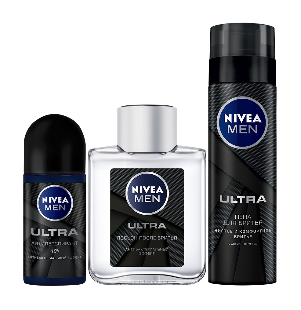 Nivea men Ultra. Набор Nivea men лосьон ультра (лосьон п/Брит. 88581). Набор Nivea for men Ultra. Nivea for men пена д/бритья Ultra с активным углем 200мл.