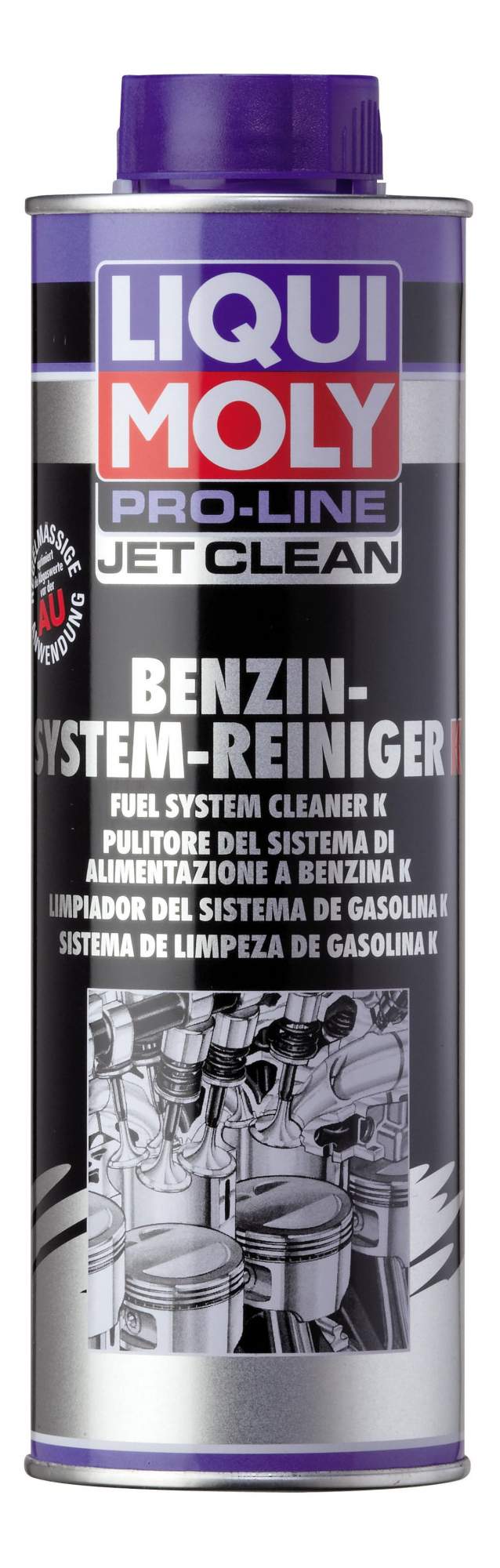 5152 LIQUI MOLY Жид, д/очистки бенз,сист,впрыска JetClean Benz,Syst,Rein,Konz, (0,5л)