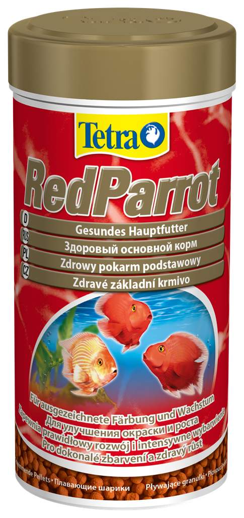 Корм для красных попугаев Tetra RedParrot, основной, шарики, 250 мл