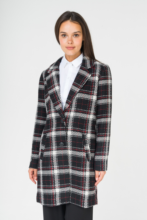 Пальто женское Jacqueline de Yong 15169460 черное XL