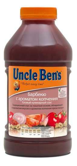 Соус Uncle Ben's томатный барбекю с ароматом копчения 2.49 кг