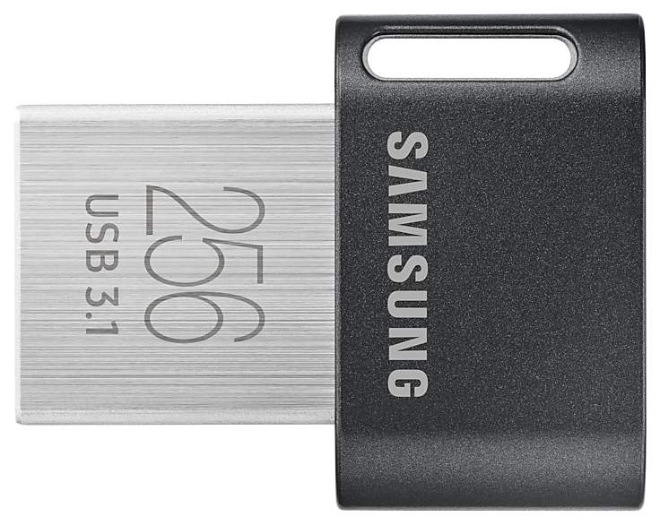 Флешка Samsung FIT Plus 256ГБ Grey (MUF-256AB/APC) - купить в Мегамаркет МСК Подольск, цена на Мегамаркет