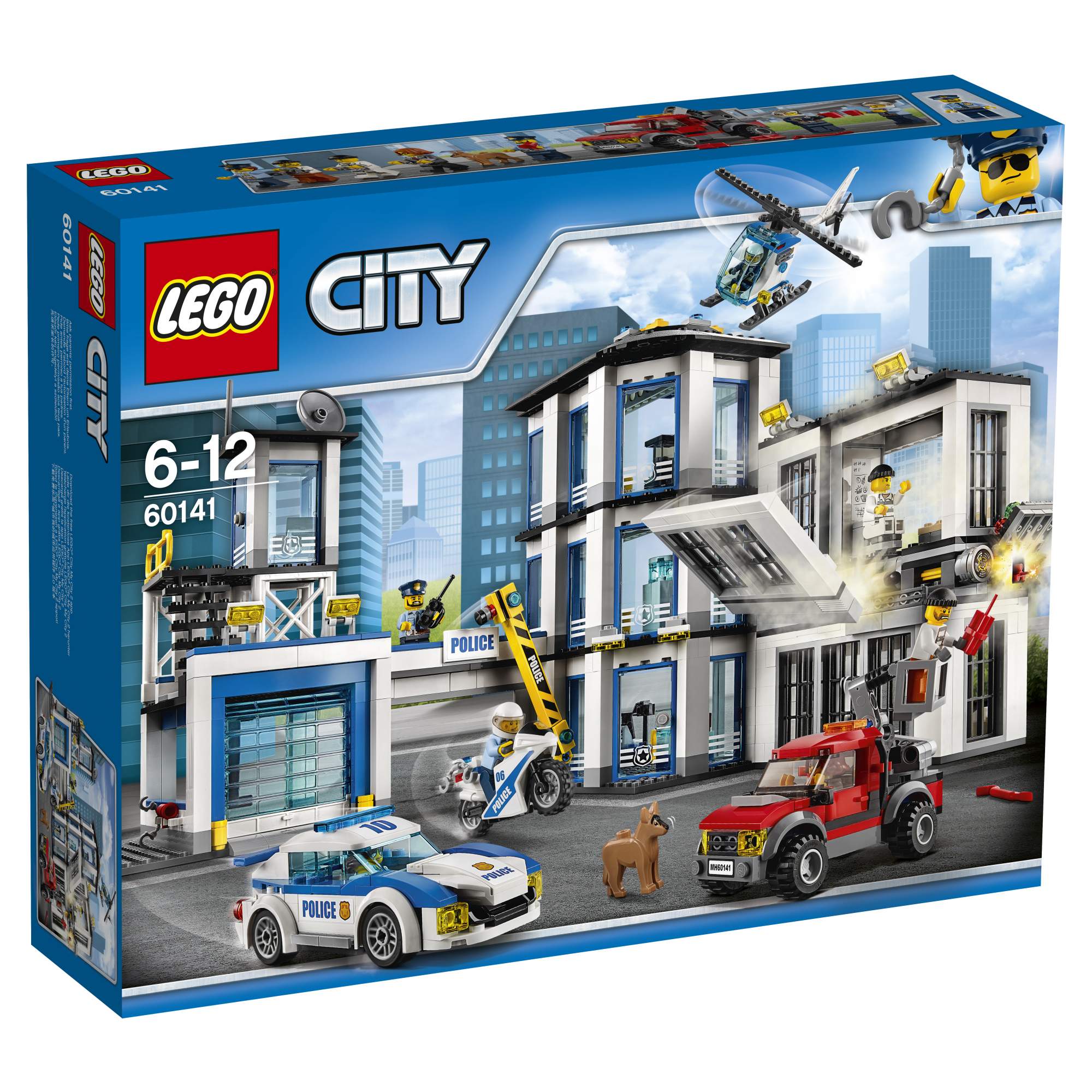 Миниатюра Конструктор LEGO City Police Полицейский участок (60141) № 2.