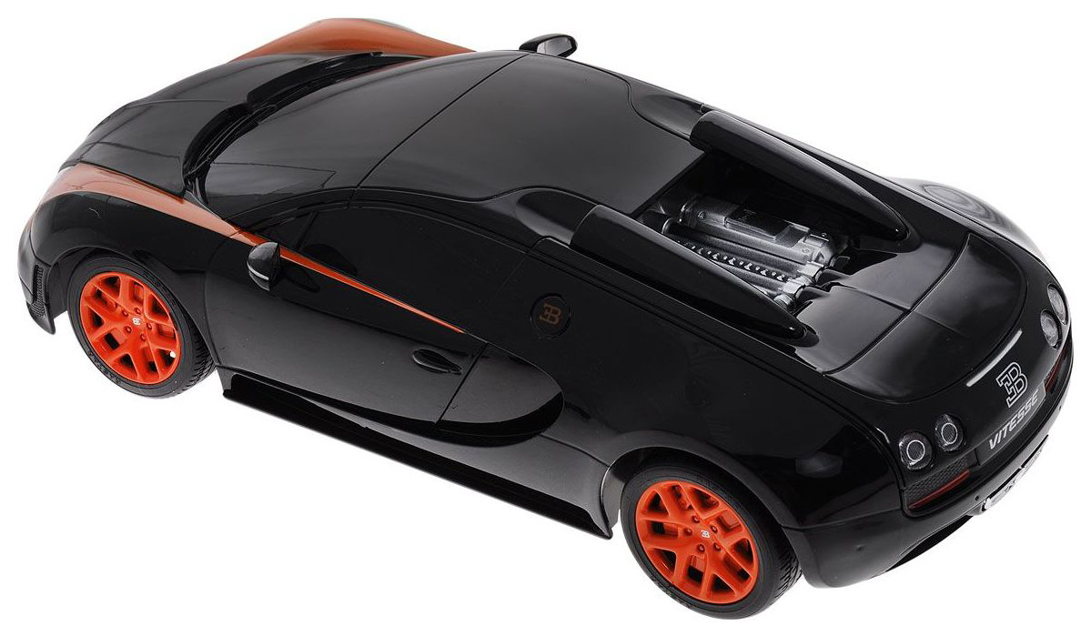 Купить машина р/у 1:24 Bugatti Grand Sport Vitesse Цвет Черный, цены на  Мегамаркет