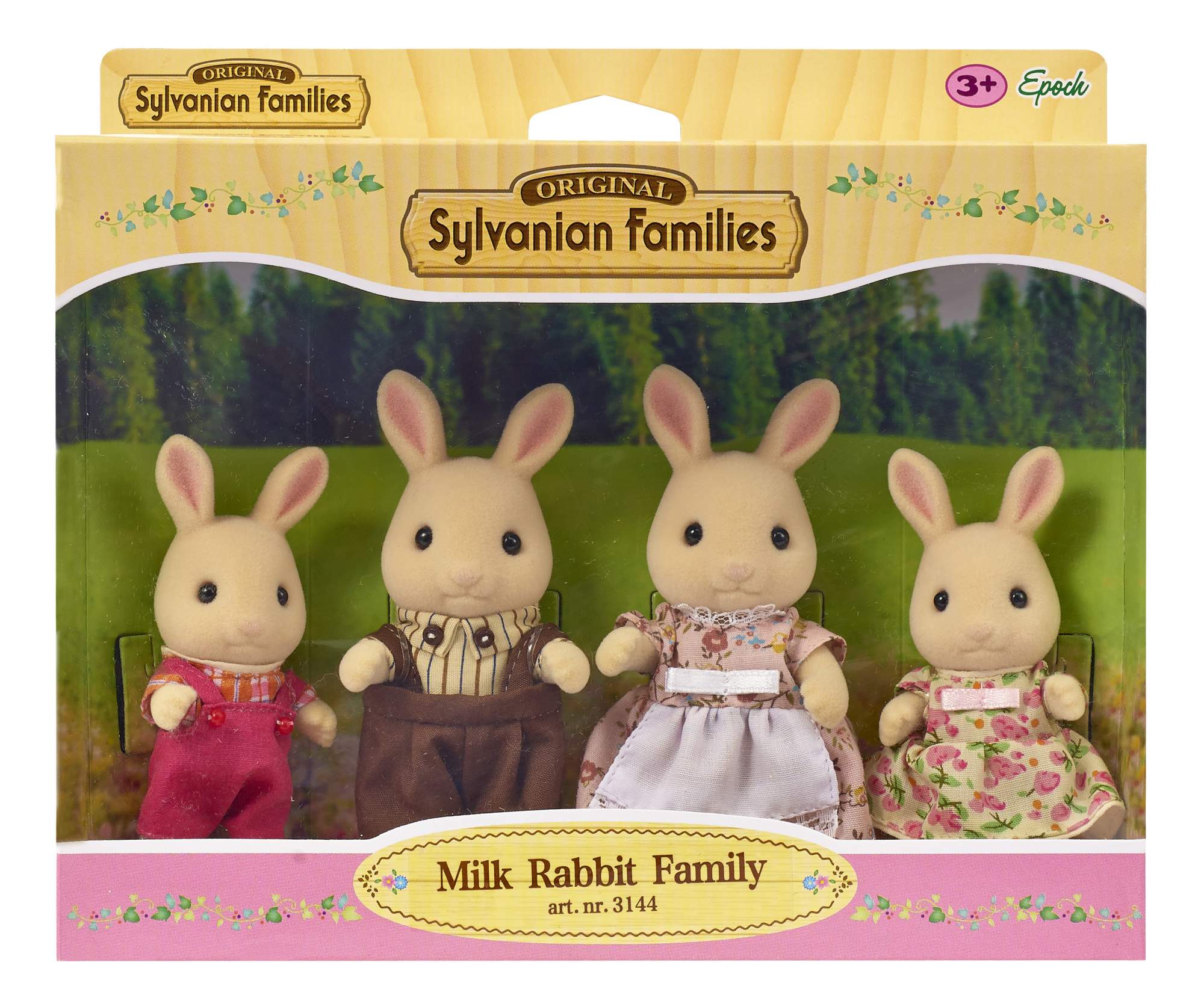 Купить игровой набор sylvanian families семья молочных кроликов, цены на  Мегамаркет