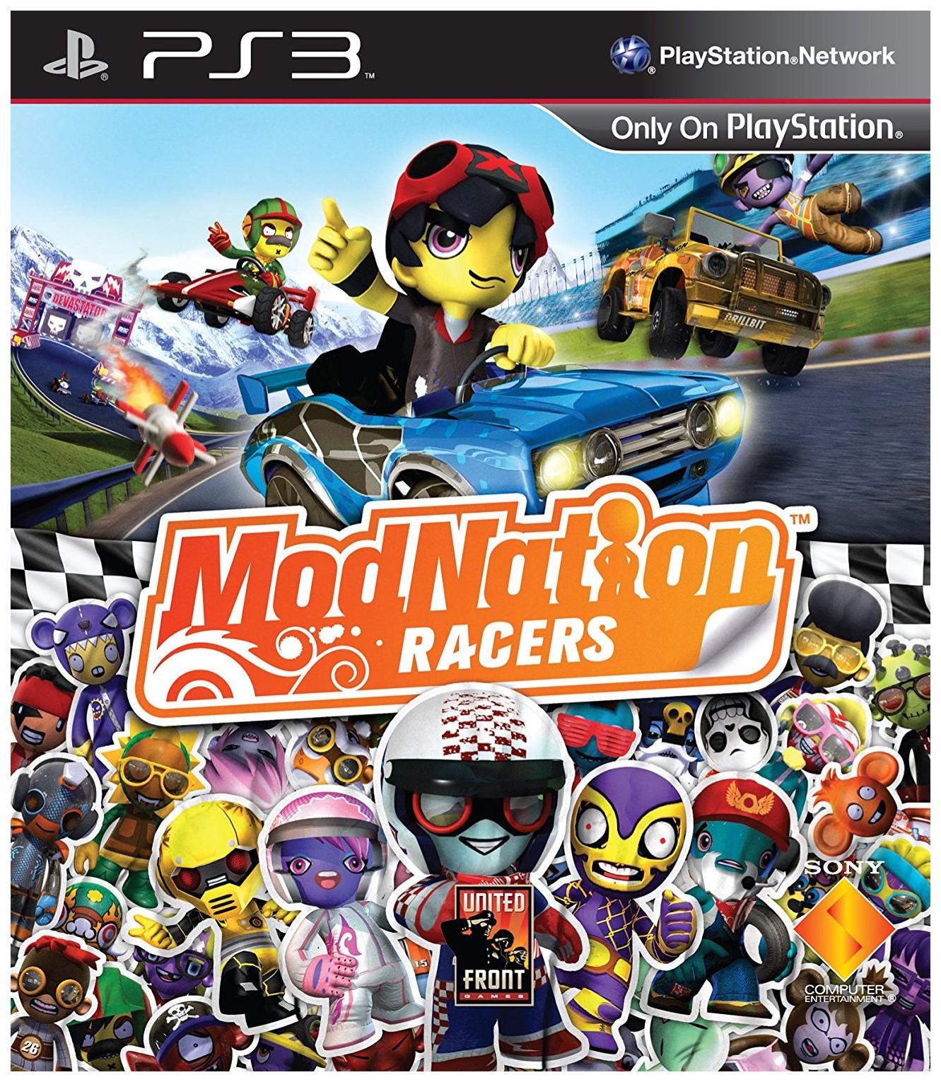 Игра ModNation RAcers для PlayStation 3 - купить в Москве, цены в  интернет-магазинах Мегамаркет