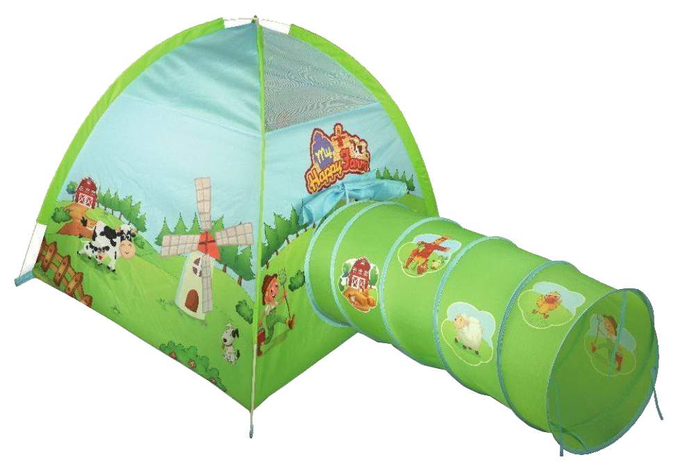 Игровая палатка Shantou Gepai Ферма зеленая