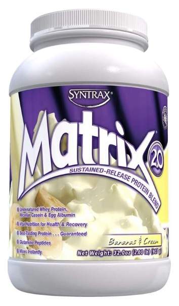 Протеин Syntrax Matrix 2.0, 907 г, bananas and cream