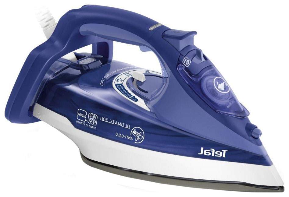 Утюг Tefal Ultimate Anti-Calc FV9630E0 White/Blue – купить в Москве ...