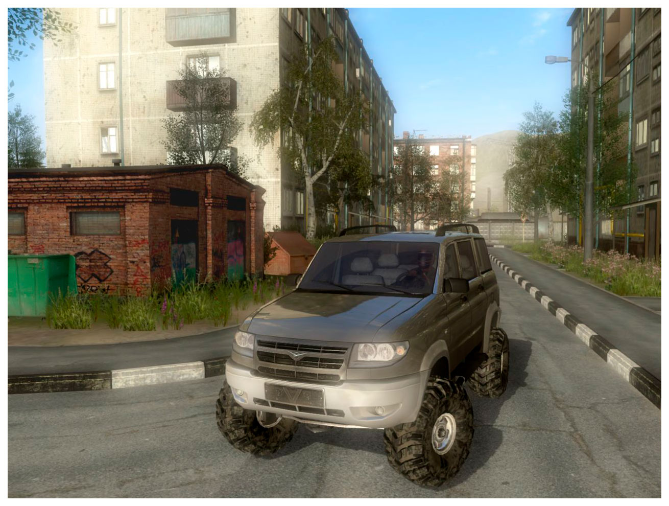 полный привод уаз 4x4 steam фото 119