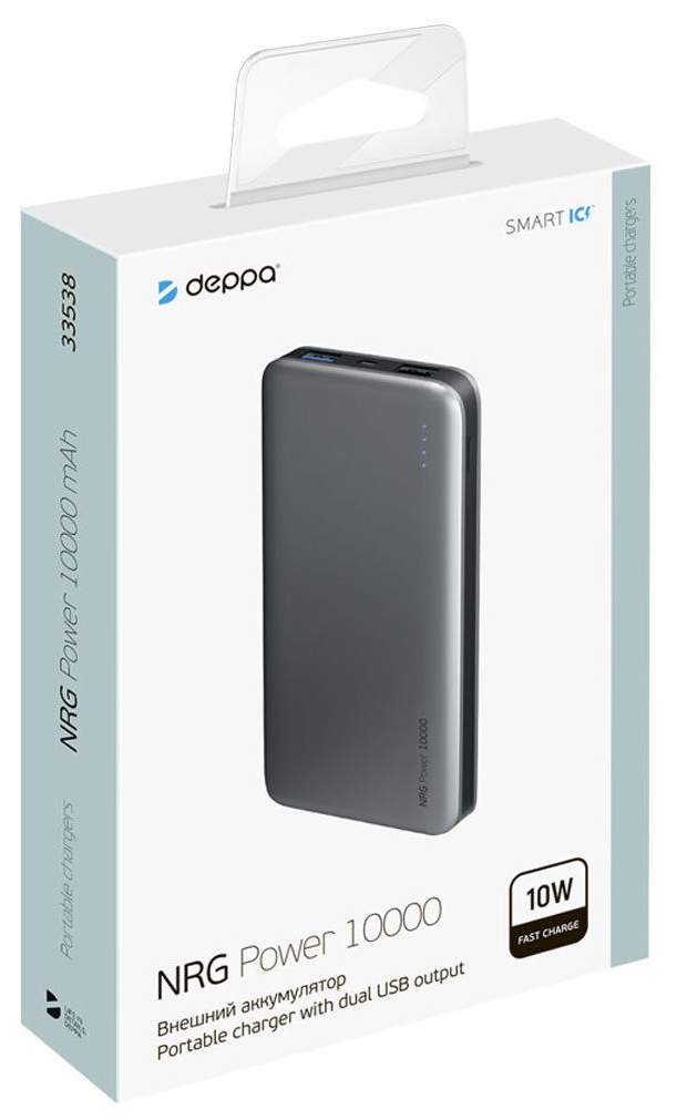 Внешний аккумулятор deppa nrg power 10000. Deppa NRG Power 5000. Deppa NRG Power 20000. Портативное зарядное устройство deppa NRG Power 10000mah Gray. Deppa Power Bank 20000.