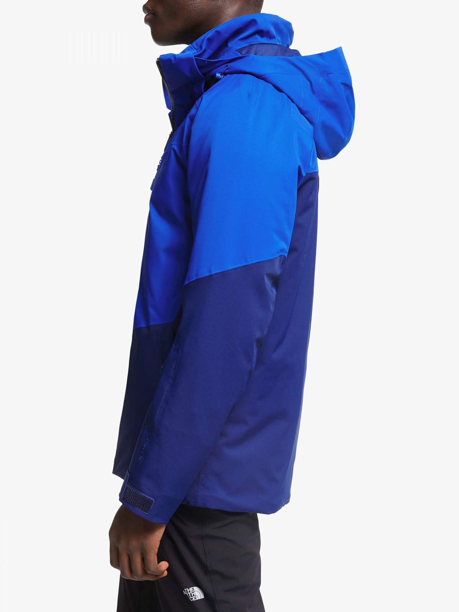 north face flag blue jacket